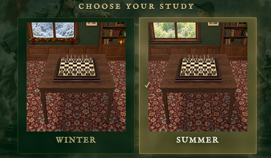 Choose a winter or summer study